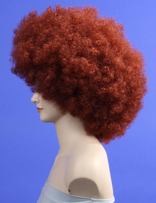 プレミアムレディース H-148 ラスティーレッド パーティー準備完了 豪華なハロウィンウィッグ