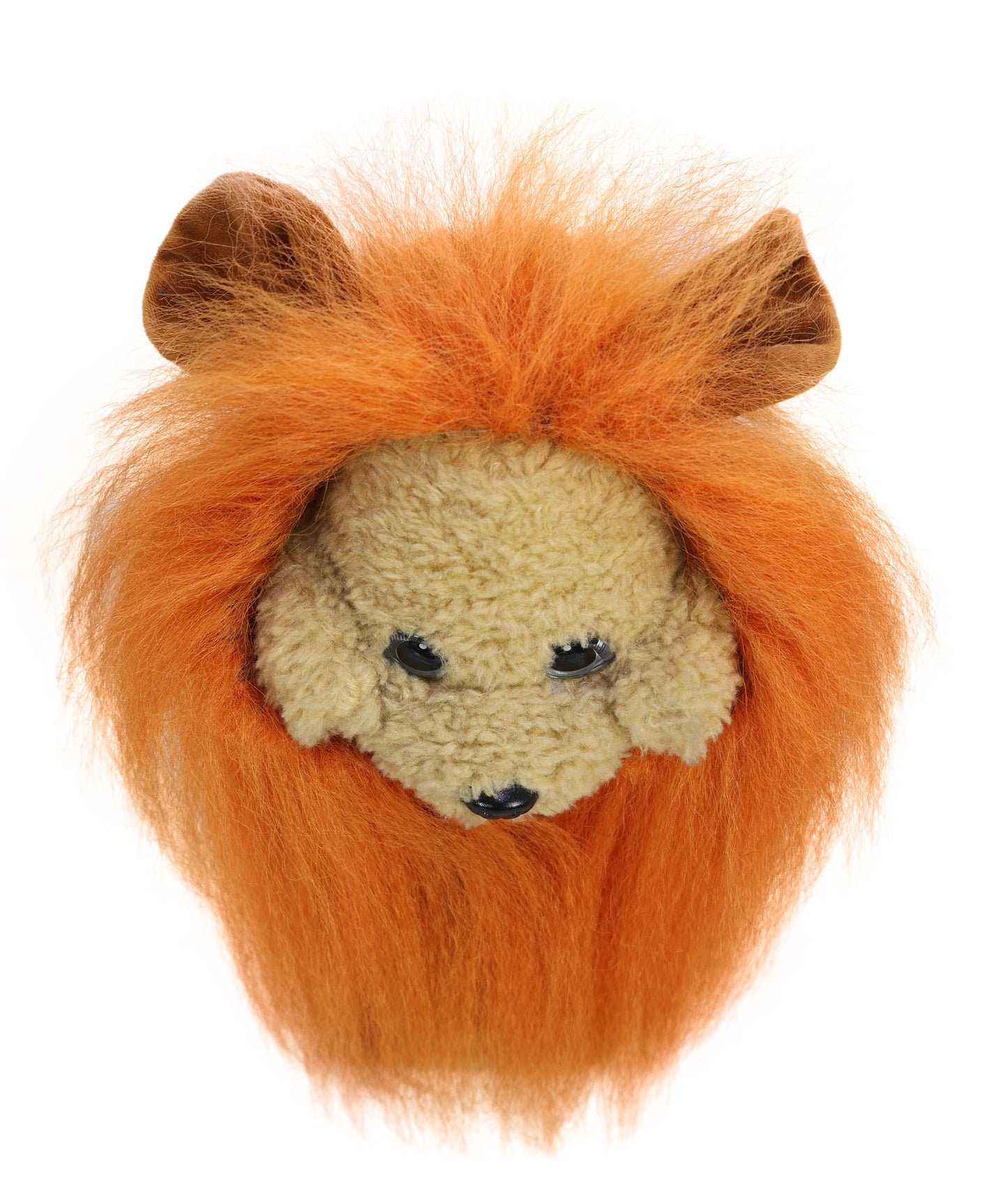 Wigs2you P-054 犬用ライオンたてがみペットウィッグ – 13インチ オーバーン ペットコスチューム ぬいぐるみ耳付き | ミディアムサイズ ハロウィン ペットウィッグ