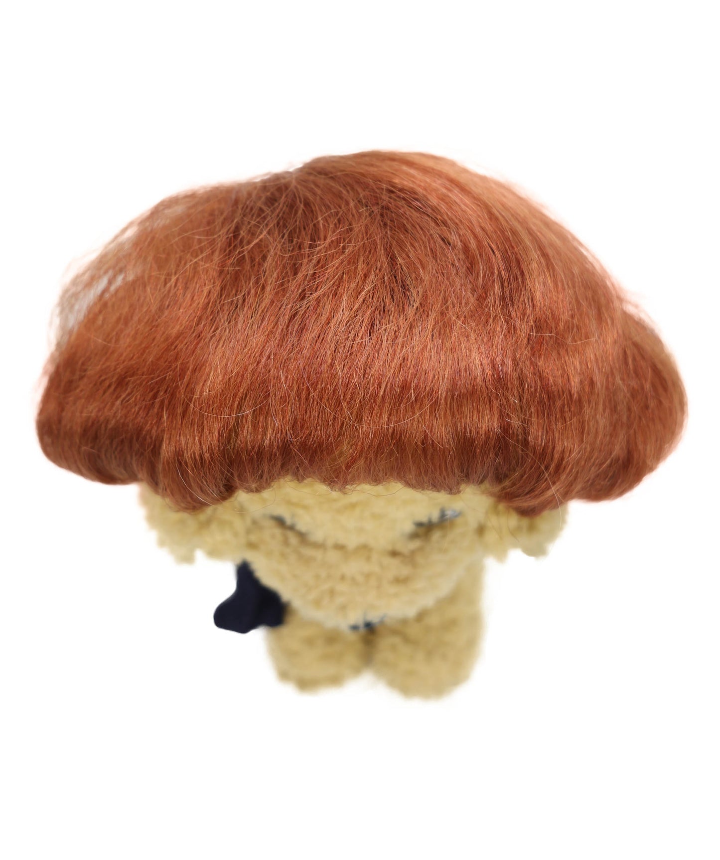 Wigs2you P-061 ペットコスチュームウィッグ ライトオーバーン | クラシックボブスタイル 犬猫用合成ペットウィッグ | 軽量で難燃性 ハロウィン、写真撮影、パーティーに最適