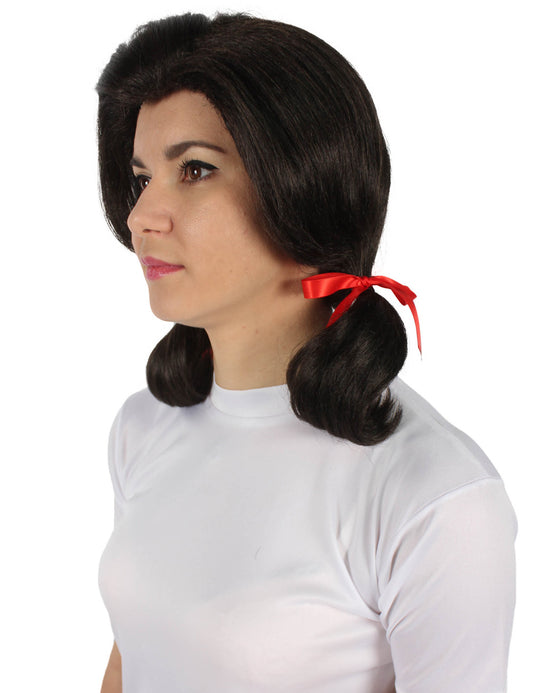 Wigs2you ハロウィンパーティープレミアムレディース メアリー・アン・サマーズ ブラウンウィッグ H-5705