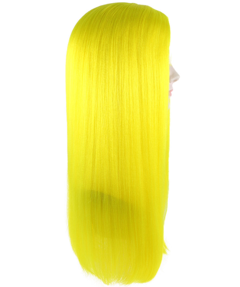Wigs2you ハロウィンパーティープレミアム H-881 悪の花嫁 II 女性ウィッグ ネオンイエロー色