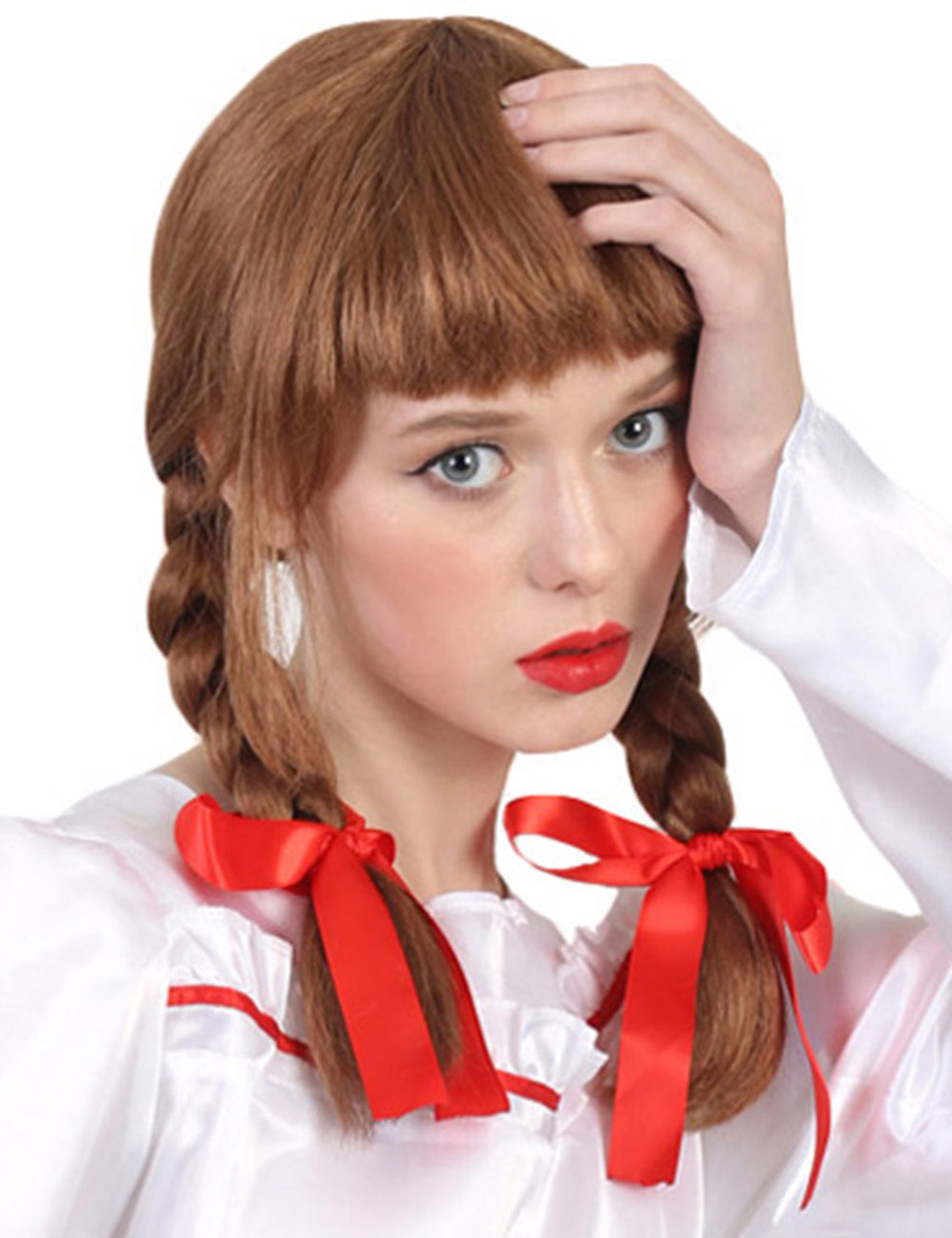 Wigs2you ハロウィンパーティープレミアムレディース H-1463 美しいルックを手に入れよう!独占!コスプレウィッグ アナベルムービースタイル