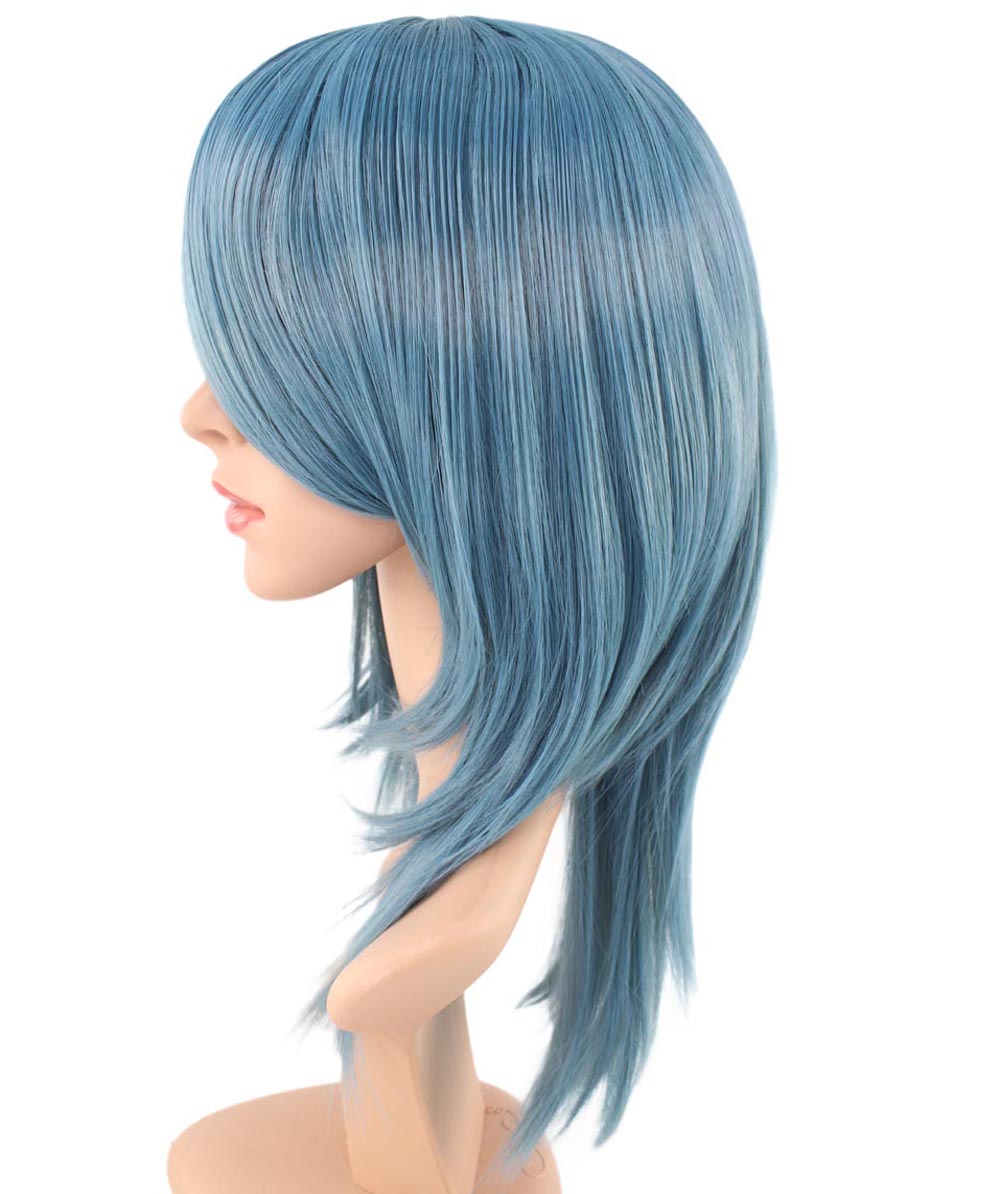 レディースファッション C-071 ロングストレート C-ワインレッド コスプレヒートスタイラブルウィッグ