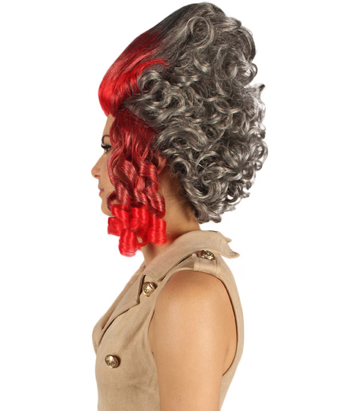 Wigs2youハロウィンパーティープレミアムレディースH-1988 美しい見た目の18世紀レディーズウィッグ