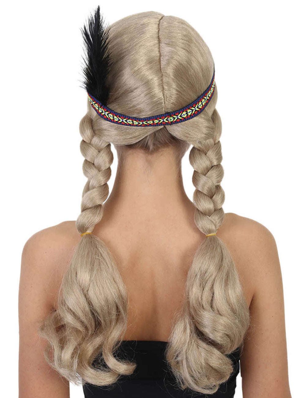 Wigs2you ハロウィンパーティープレミアムレディース H-1473 美しいルックを手に入れよう!ネイティブインディアンスタイルのウィッグ