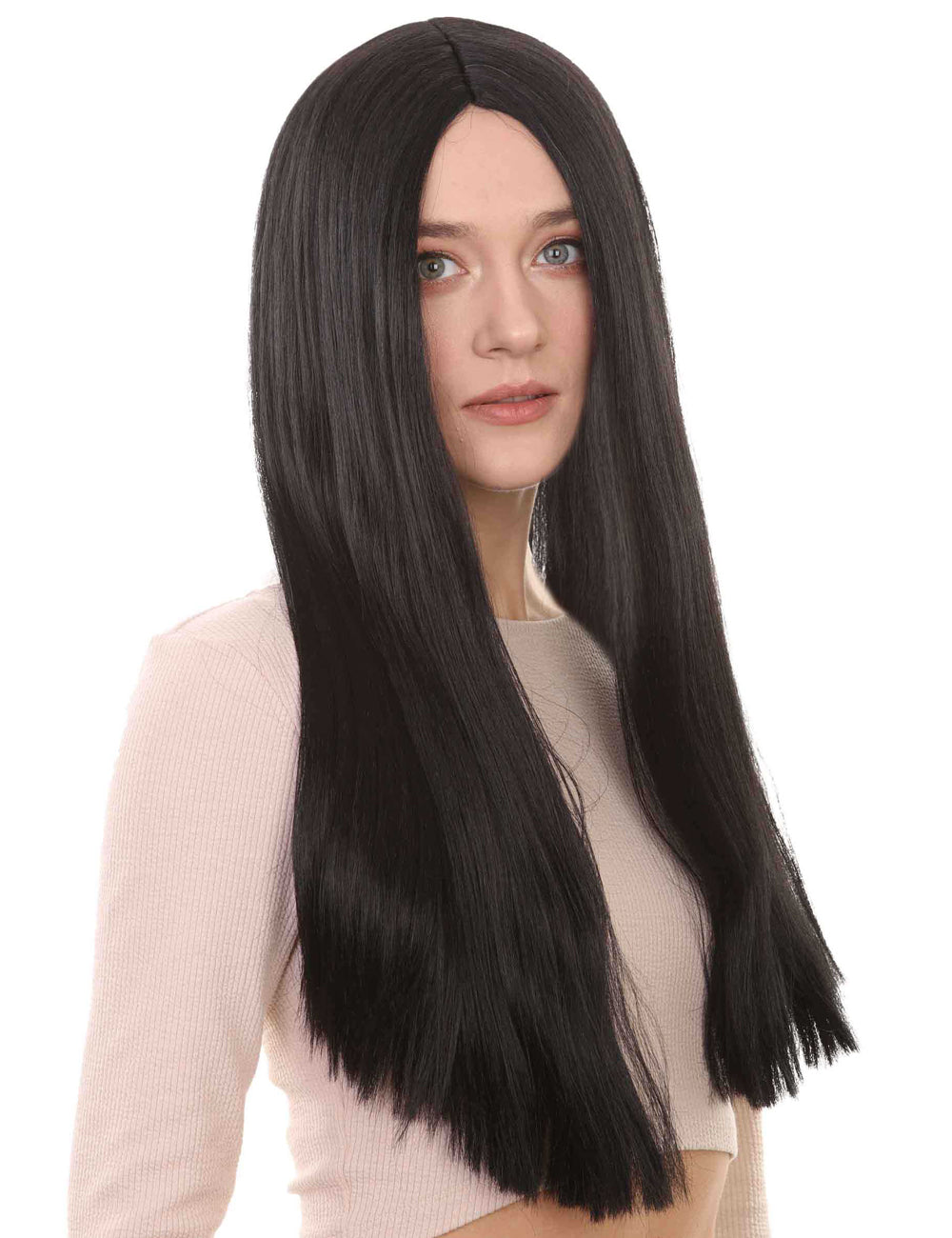 Wigs2you ハロウィンパーティープレミアムレディース H-560 ブラック "ウィッチ" ウィッグ