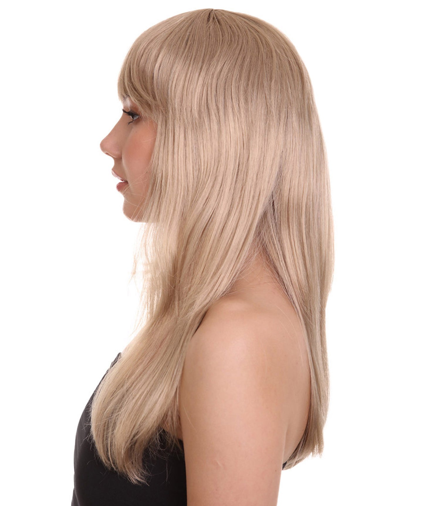 Wigs2you ハロウィン パーティー プレミアム レディース H-1062 とても快適なグラマー グリーン ウィッグ ダークブロンド カラー