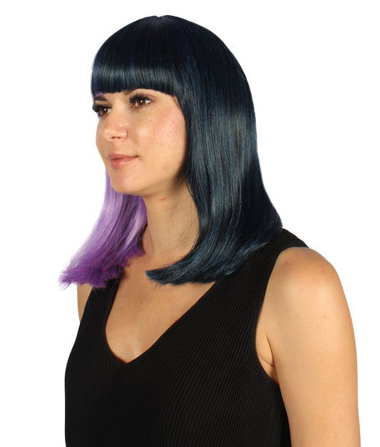 ハロウィンパーティー プレミアム 女性用 H-3250 70エクストラロング パンプキン ウィッグ