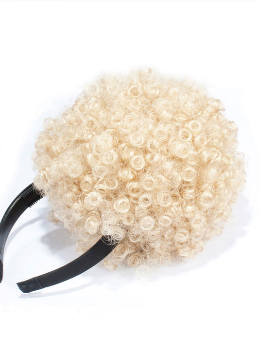 レディース W-8204 プラチナブロンド ヘアアクセサリー 合成繊維