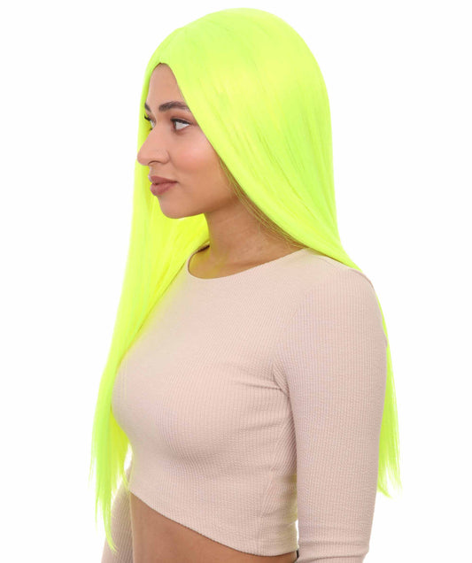 Wigs2you ハロウィンパーティープレミアム H-887 悪の花嫁 II 女性ウィッグ ネオングリーン色