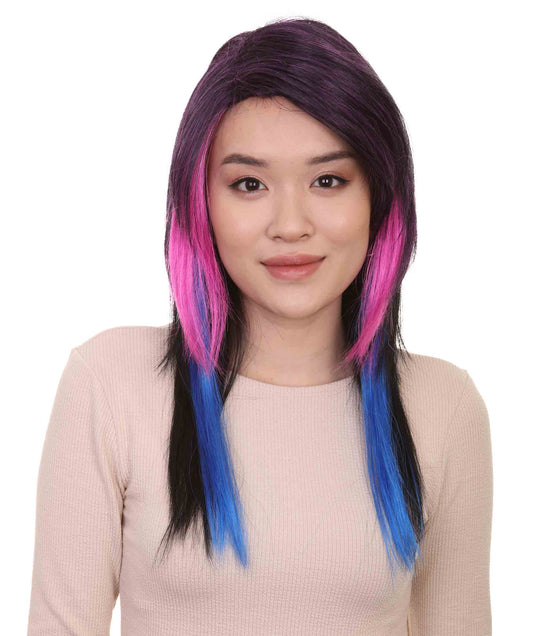 ハロウィンパーティープレミアム H-2562 ハードロッキンウィッチトライウィッグ 華麗なレディースウィッグでのダッパーからダッシングへの変身