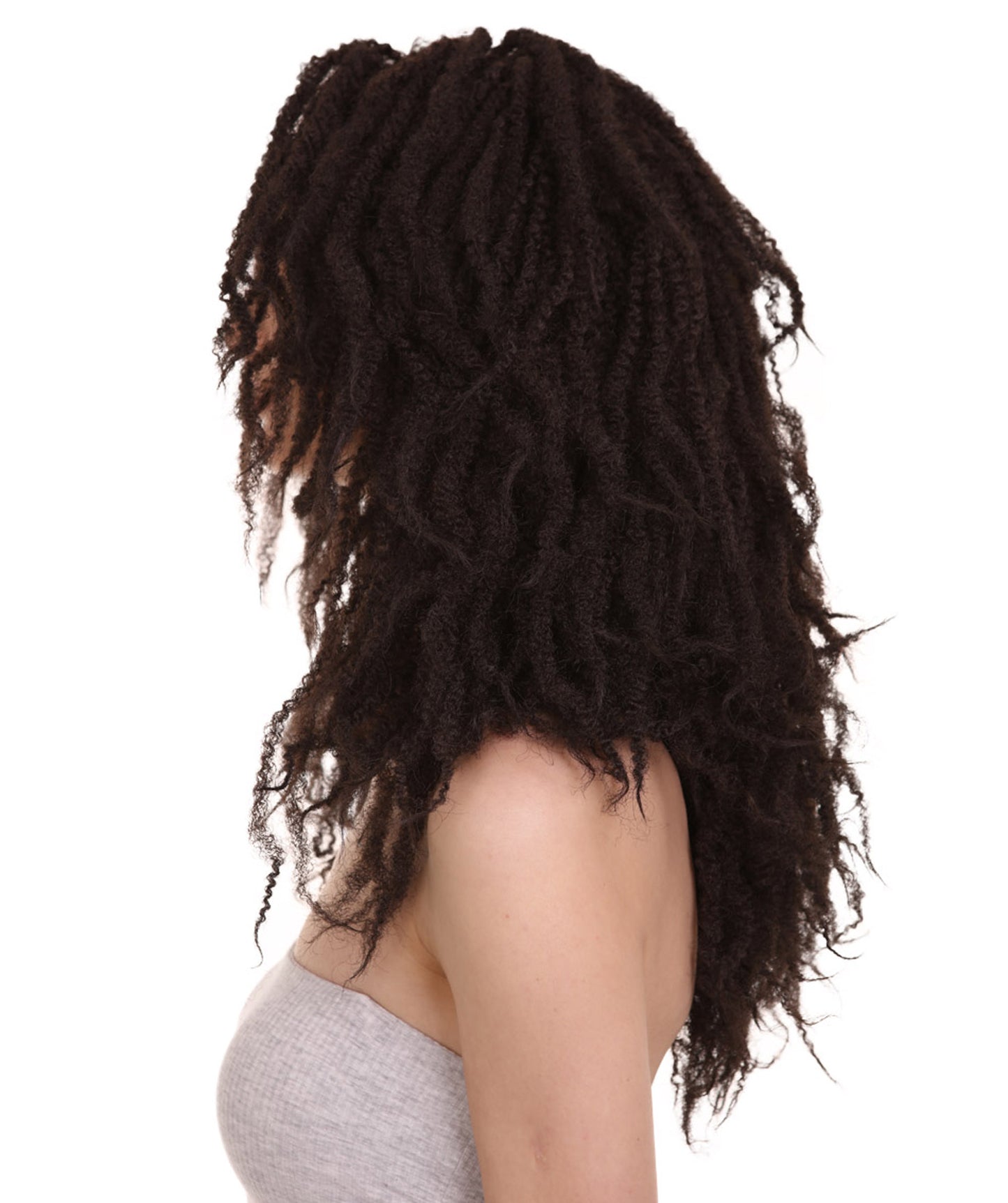 Wigs2youハロウィンパーティープレミアムレディースH-1970 美しい見た目のアフリカンスタイルドレッドロックウィッグ