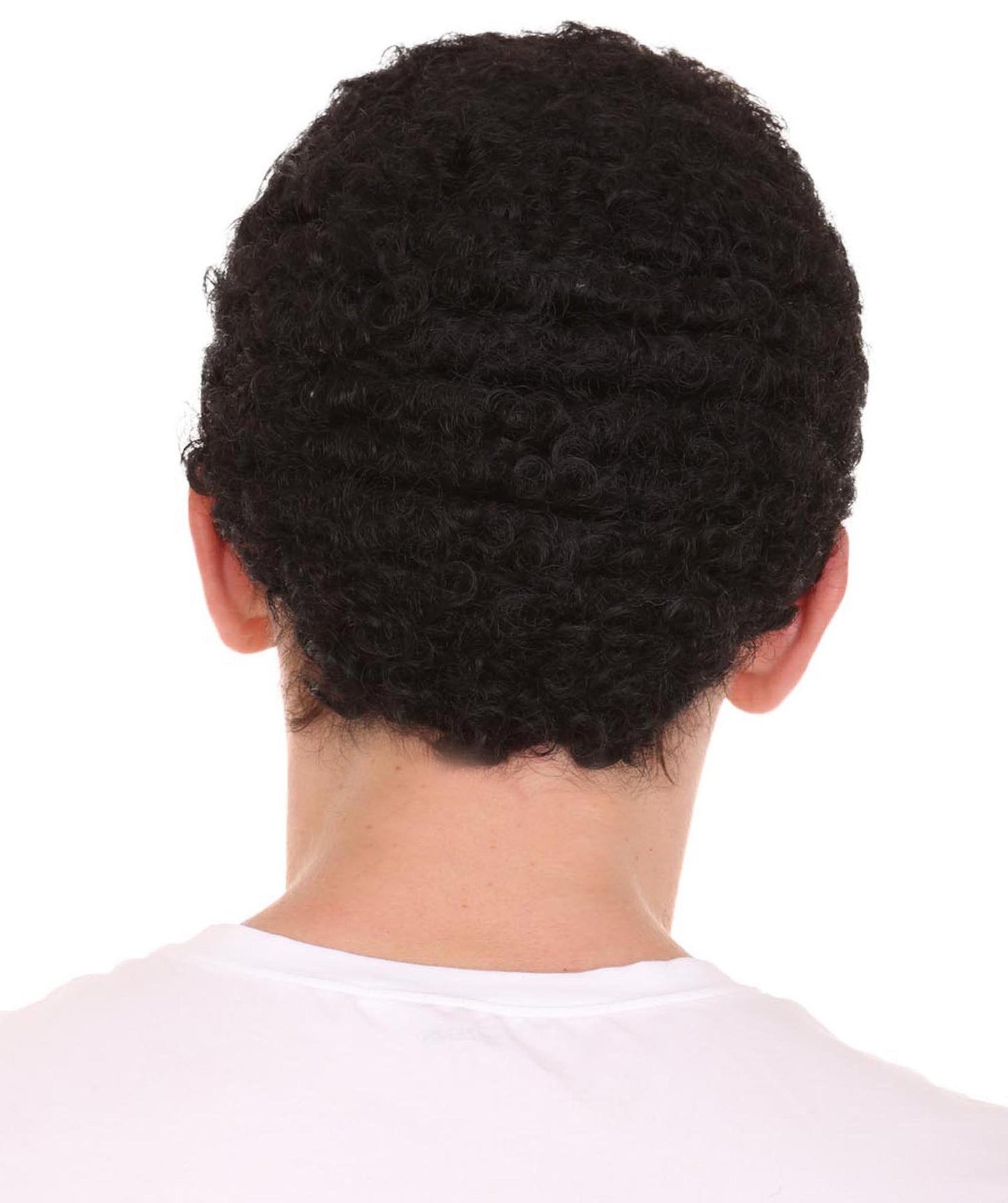 Wigs2you ハロウィンパーティー プレミアム メンズ H-616 コウノトリ アフロウィッグ ブラックカラー
