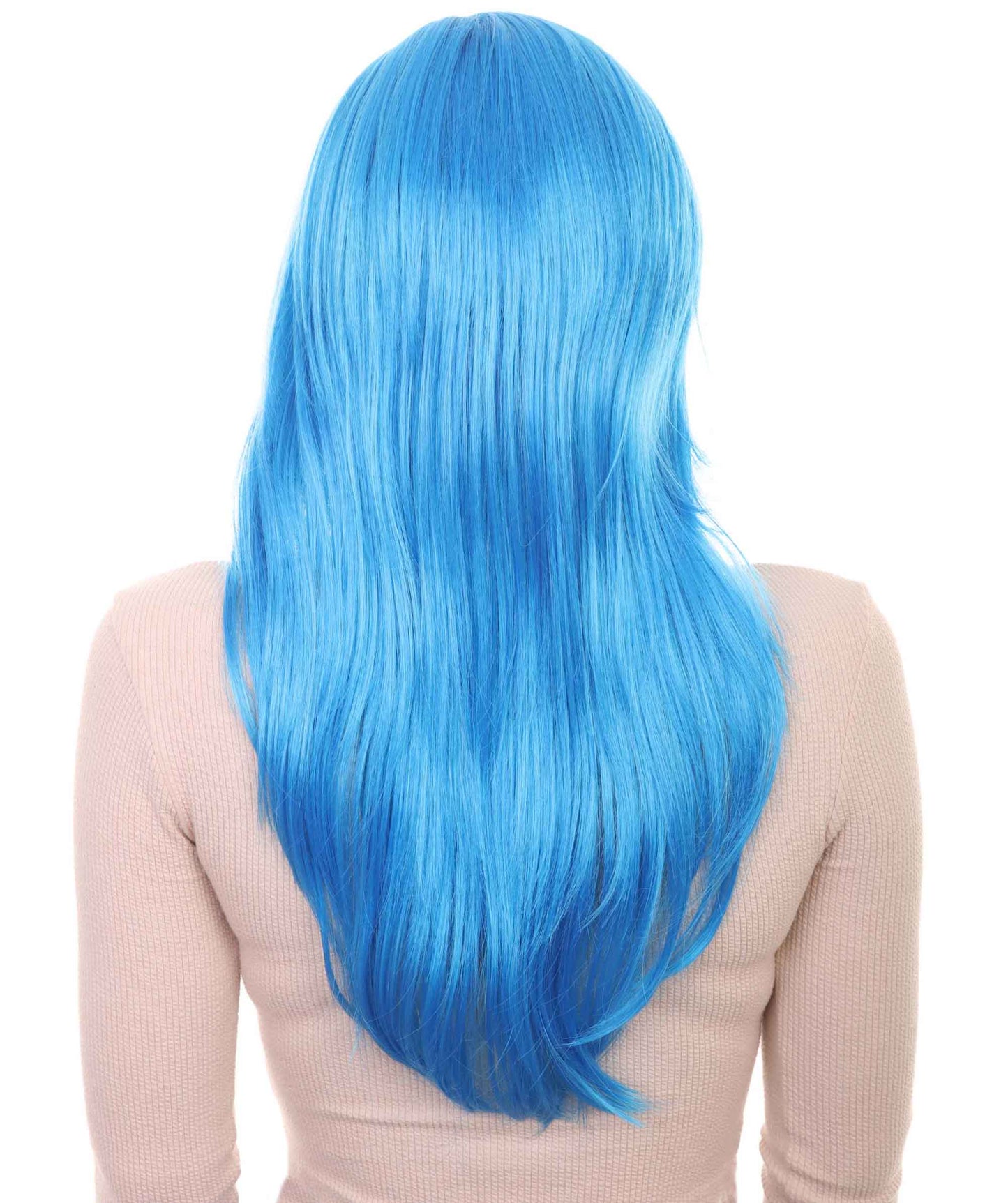 Wigs2you ハロウィンパーティープレミアム H-937 3レイヤーのパーティーガールウィッグ ロイヤルブルー色