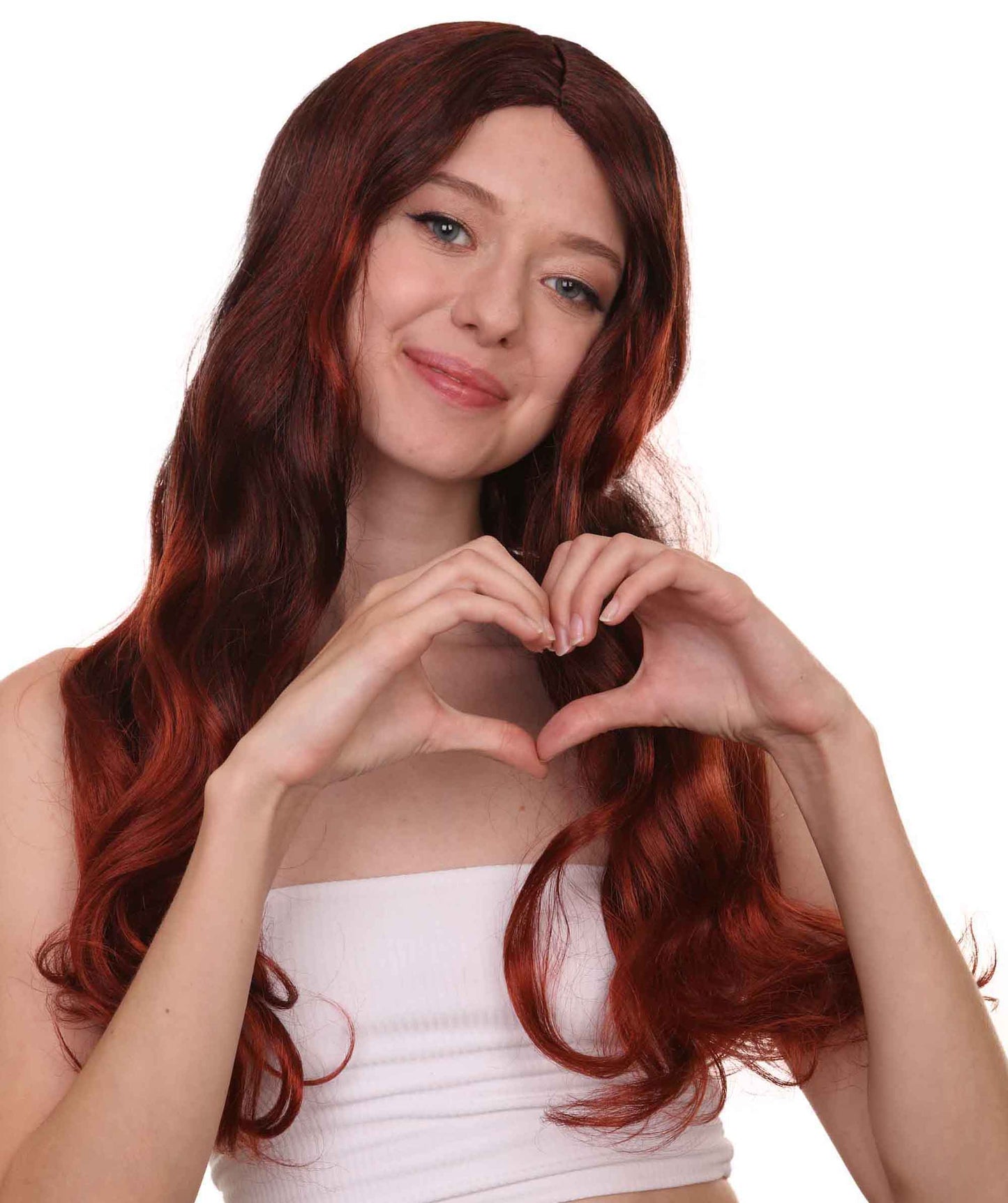 Wigs2you ハロウィンパーティ プレミアムレディース H-2026 着用しやすく とても快適 ドリームガール ブラウンウィッグ
