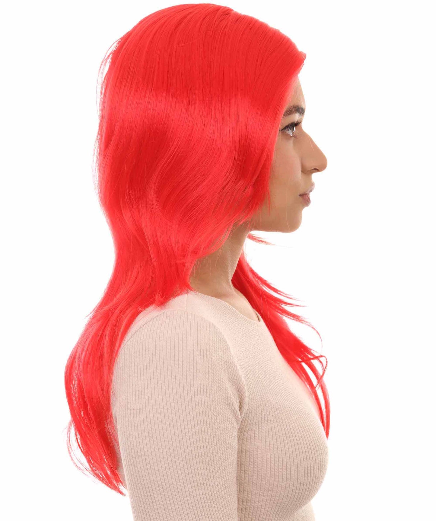 Wigs2you ハロウィンパーティー プレミアム レディース H-928 3レイヤーのパーティーガールウィッグ レッドカラー
