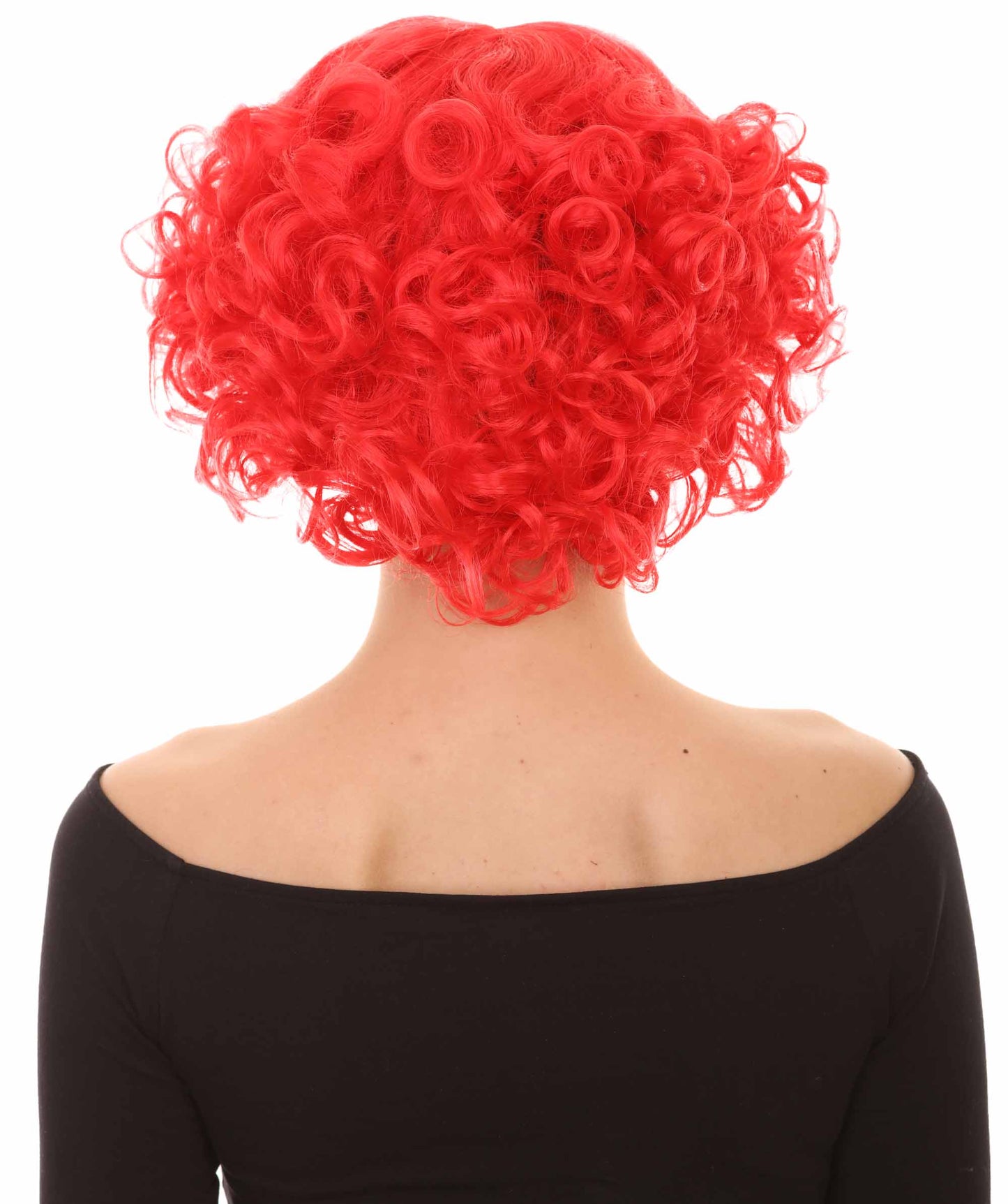Wigs2you ハロウィンパーティ プレミアムレディース H-976 ショートレッド かわいいカーリーウェーブウィッグ