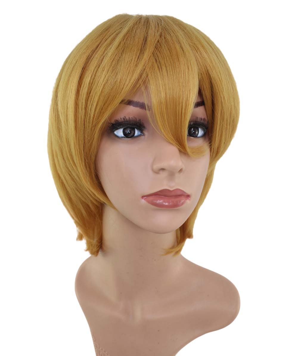 レディースファッション C-058 ミディアム C-ダークネイビー コスプレヒートスタイラブルウィッグ
