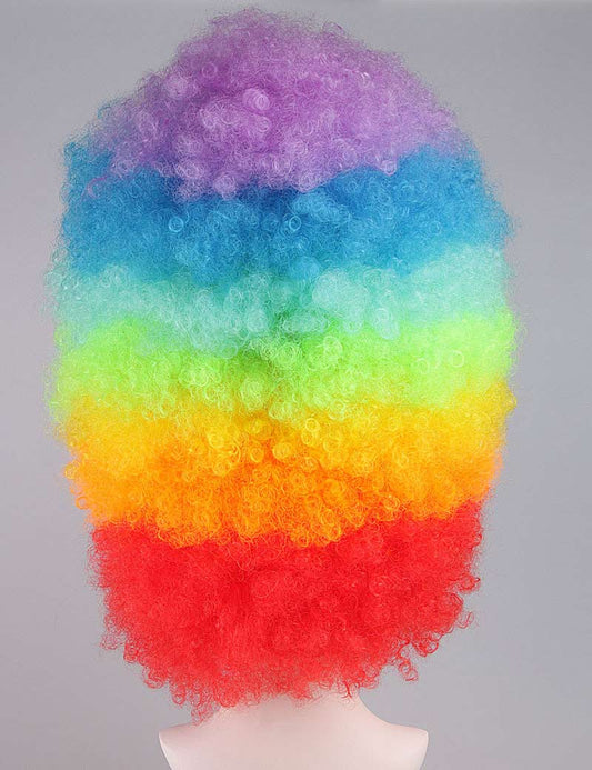 素晴らしい大きさの特大のアフロかつら収集、複数の24色オプション|ハロウィン党オンラインH-383