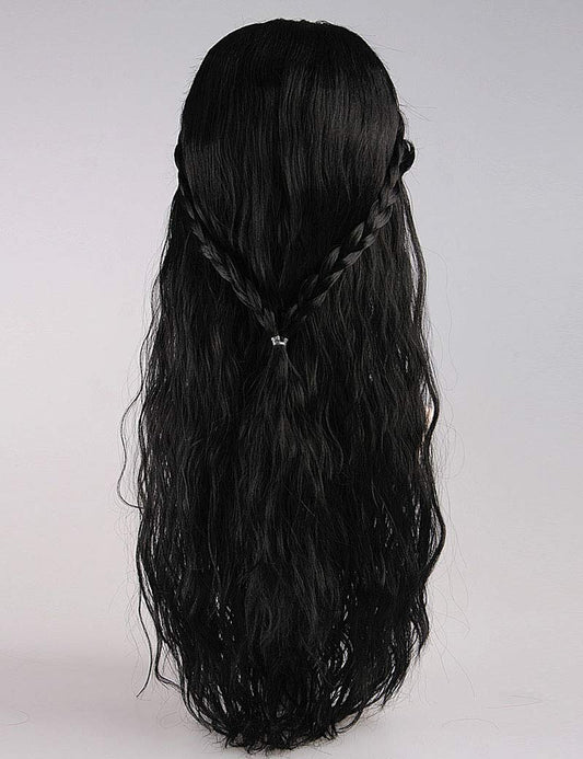 Gilded Goddess Wigs Collectionウィッグ コレクション | ロングレディースキャラクターコスプレハロウィンウィッグ | プレミアム通気性キャップレスキャップ H-368