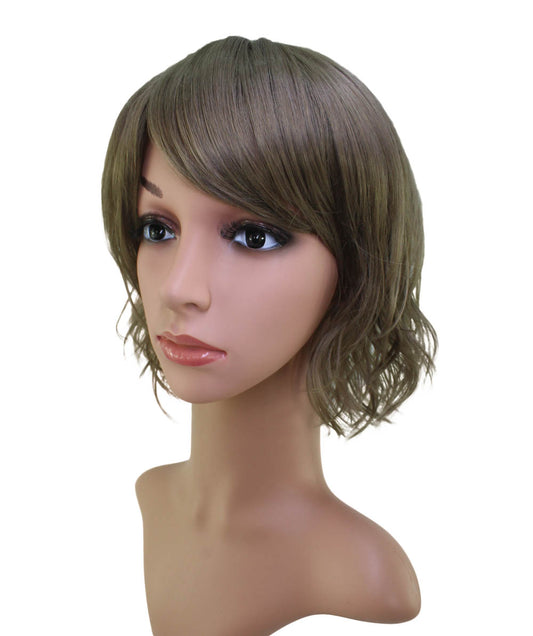 【Wigs2you】ウィッグ 耐熱 W-759 フルウィッグ ミディアム カール 高品質 ナチュラル 自然 かつら 女装 普段使い 医療用 簡単着用。