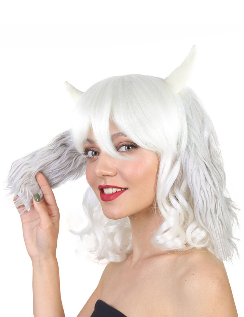 Wigs2you ハロウィンパーティープレミアムレディース H-1461 美しいルックを手に入れよう!独占!コスプレウィッグ Undertale アズリエルスタイル