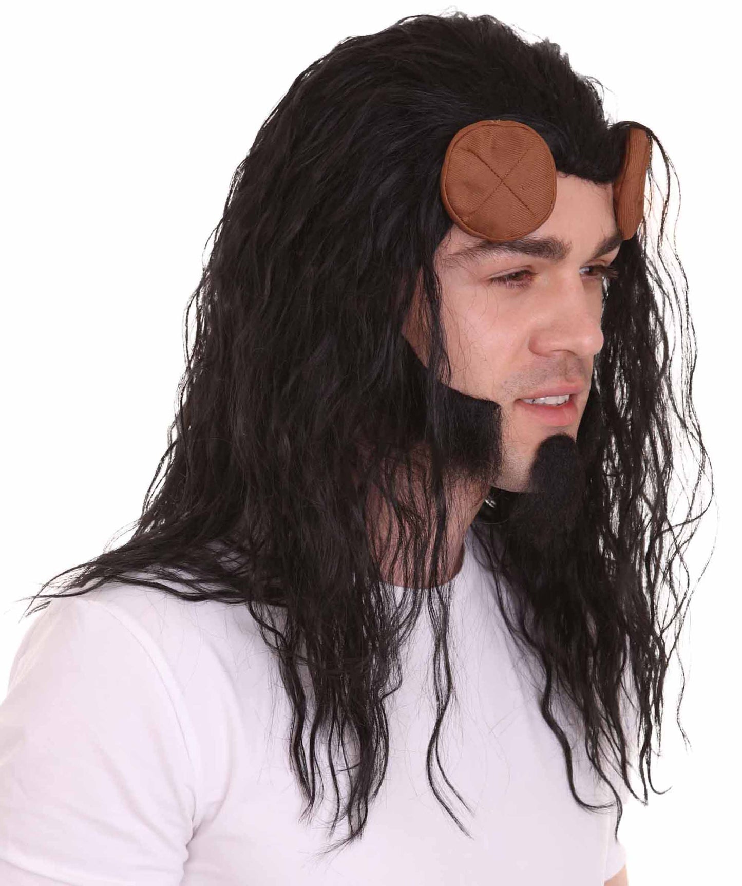 ハロウィンパーティープレミアムメンズ H-4885 ヘルボーイコスプレウィッグ
