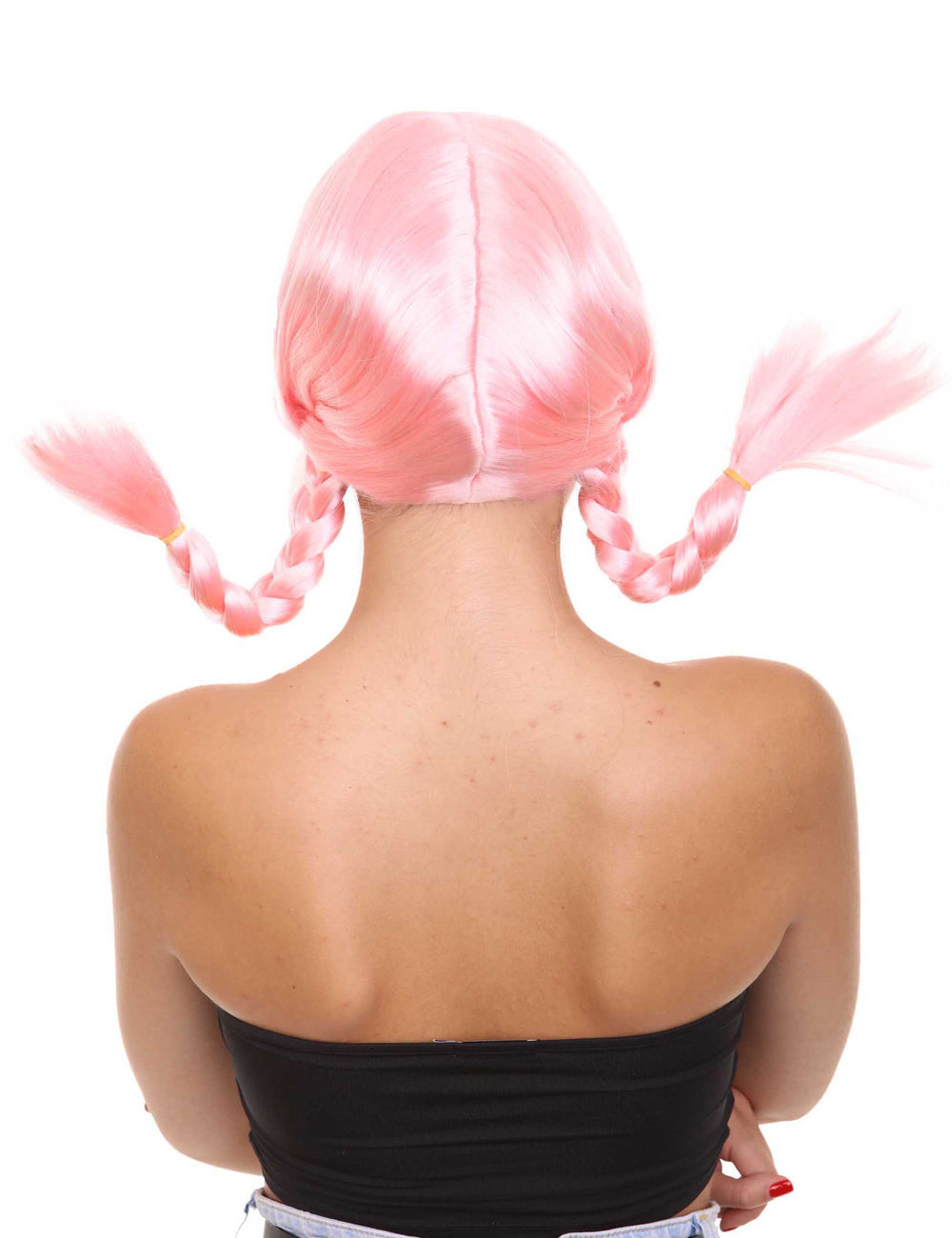 Wigs2you ハロウィン パーティー プレミアム レディース H-1641 簡単装着 とても快適 ピッピ Lt パープル