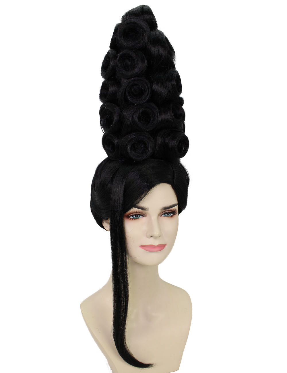 Wigs2you ハロウィンパーティ プレミアムレディース Cardi B ブラックウィッグ H-5731