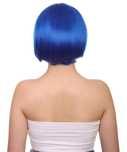 レディース 愛国的なオーストラリアフラッグボブウィッグ H-3918 プレミアム 通気性の良い キャップレスキャップ