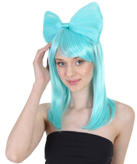 長い蝶婦人用かつら収集 昆虫性格コスプレ・マルチ・カラー・ハロウィンかつら|割増空気を通すCaplessなキャップH-295