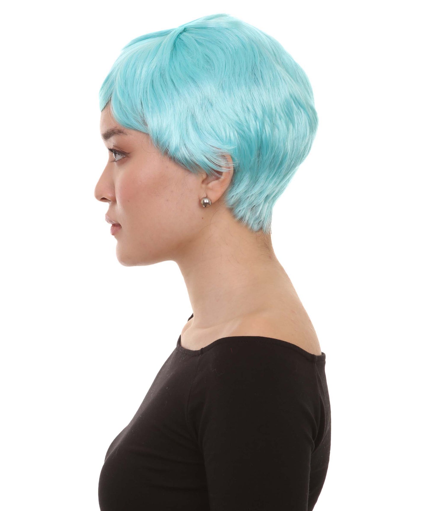 Wigs2you ハロウィンパーティープレミアム レディース H-587 コウノトリウィッグ ライトブルー
