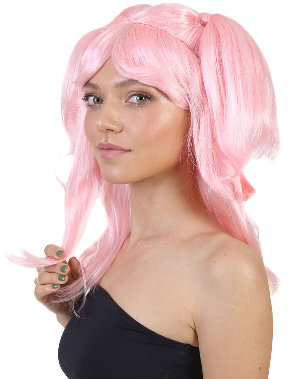 Wigs2you ハロウィンパーティープレミアム レディース H-792 バナナエンジェルウィッグ ソフトピンク色