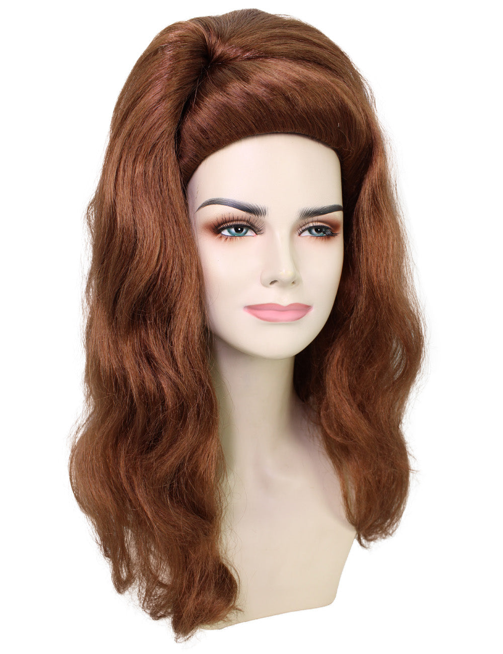 Wigs2you ハロウィンパーティ プレミアムレディース RuPaul Drag Race ブラウンプリマドンナアップドウィッグ H-5723