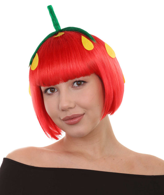 ハロウィンパーティー プレミアム 女性用 H-2508 ストロベリー ウィッグ