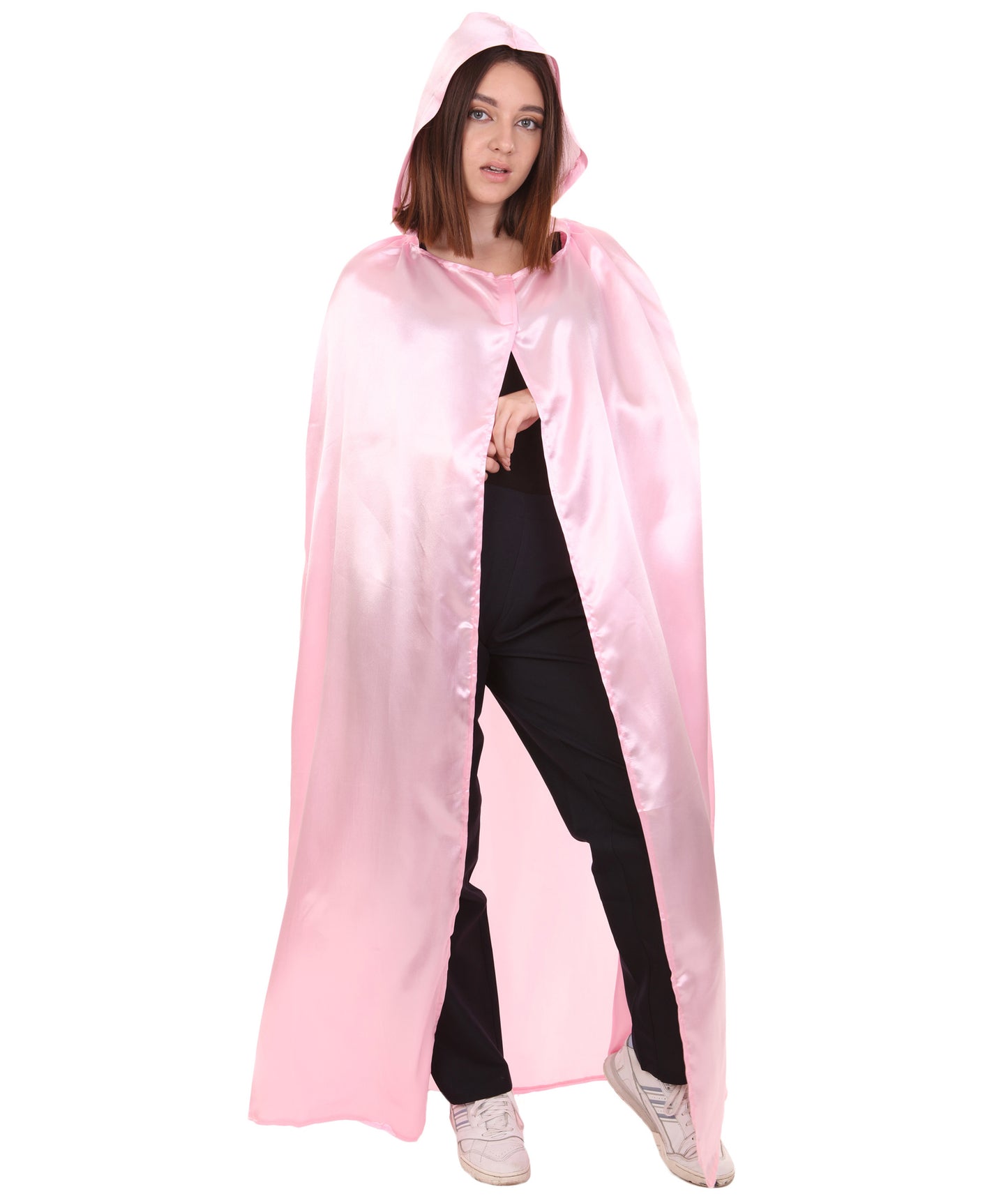 大人用女性のJCO-211_4フード付きケープ ピンクコスプレコスチューム