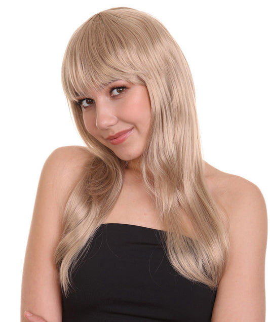 Wigs2you ハロウィン パーティー プレミアム レディース H-1062 とても快適なグラマー グリーン ウィッグ ダークブロンド カラー