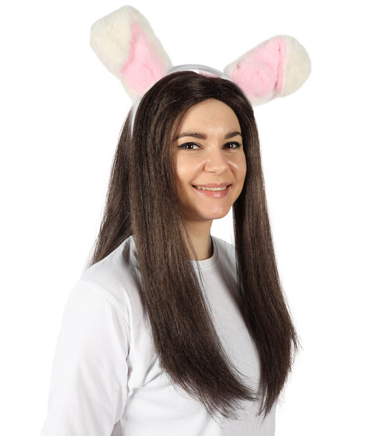 ハニーバニーラビット女性H-6810ウィッグ|ハロウィンに適しています