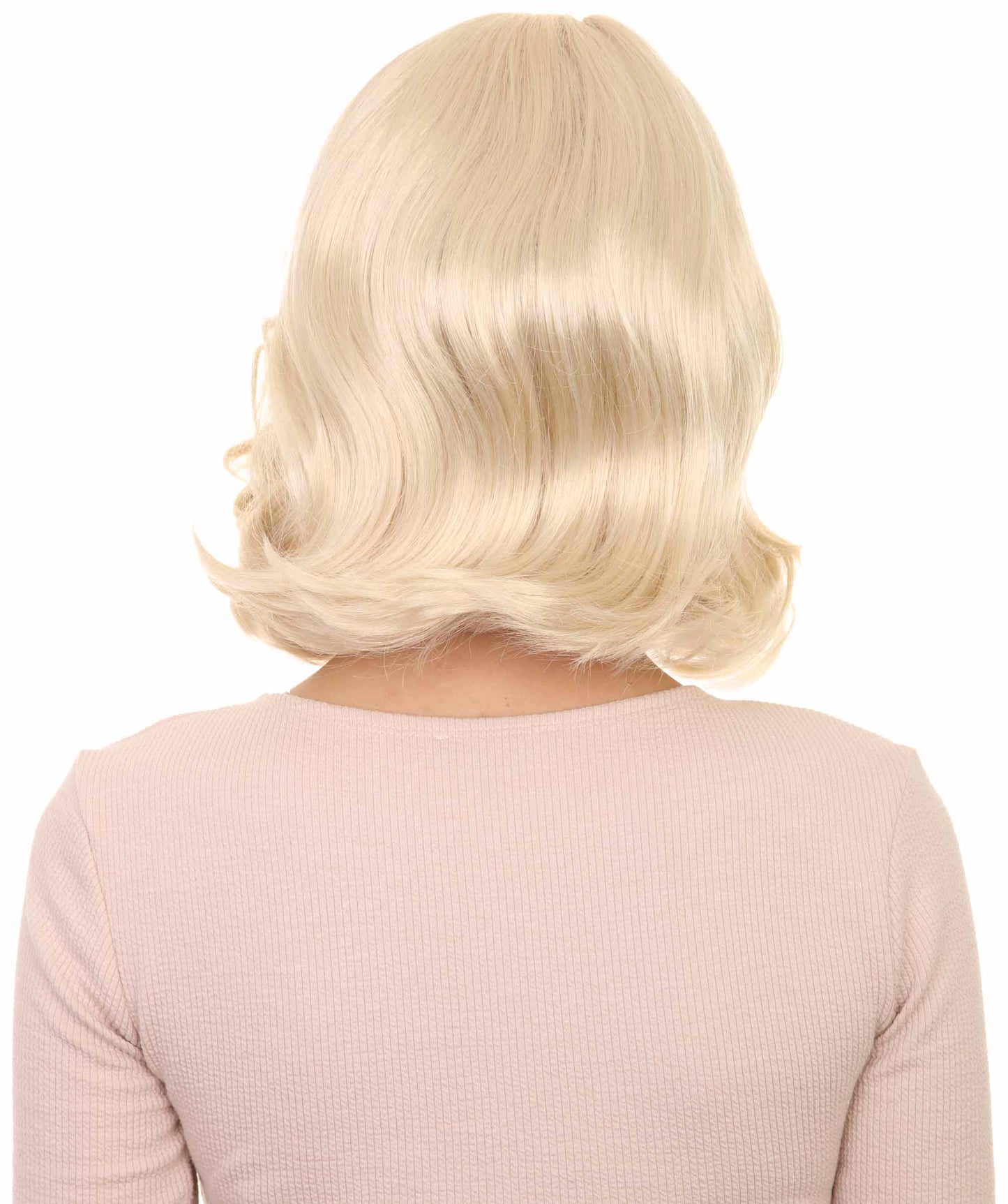 Wigs2you ハロウィン パーティー プレミアム 簡単に着用できる H-1141 とても快適なブロンド カーリー レディ ウィッグ