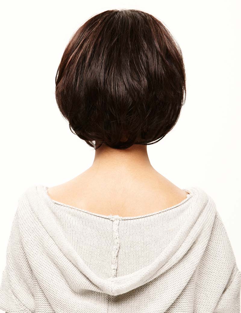 "耐熱商品☆ショートウィッグ☆カワイさ満点ボブスタイル☆小顔効果抜群! アレンジ自由 ウィッグネット付き♪ W-760 "