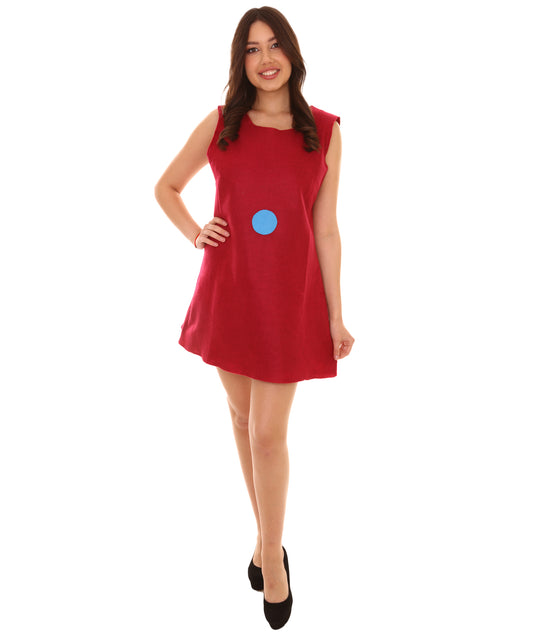 女性用 JCP-083 コスプレ用コスチューム スモールトロールズコスチューム レッド コスプレ衣装