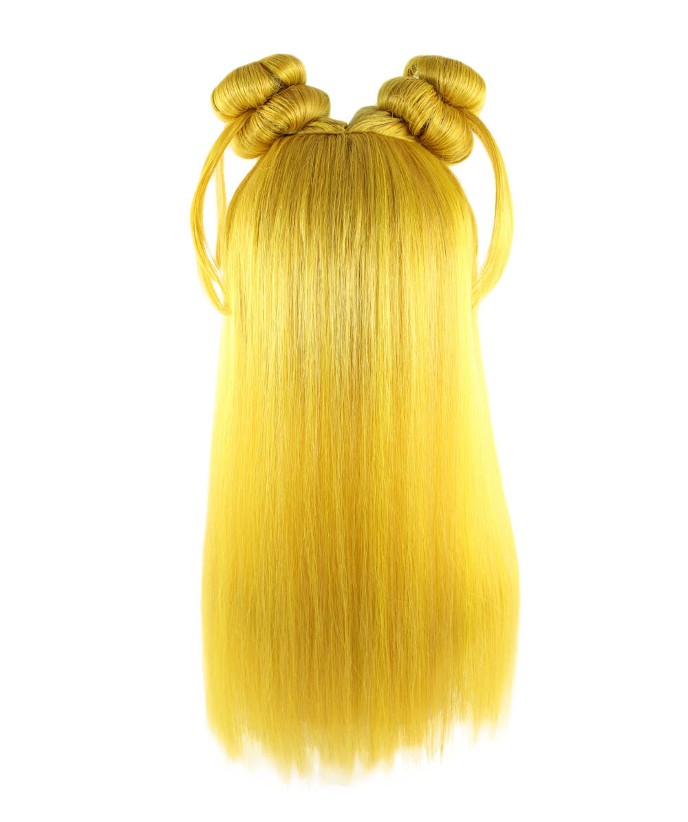 Wigs2you ハロウィン パーティー プレミアム レディース H-1218 快適なフィット感のゴールド アジアン プリンセス ウィッグ