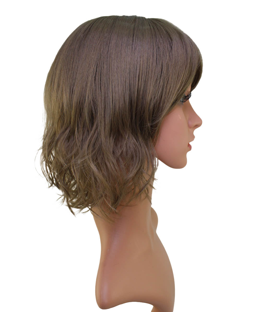 【Wigs2you】ウィッグ 耐熱 W-759 フルウィッグ ミディアム カール 高品質 ナチュラル 自然 かつら 女装 普段使い 医療用 簡単着用。
