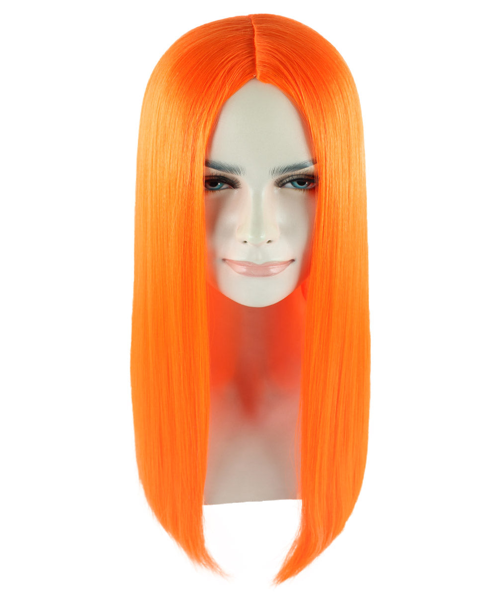 Wigs2you ハロウィンパーティープレミアム H-885 悪の花嫁 II 女性ウィッグ ネオンオレンジ色
