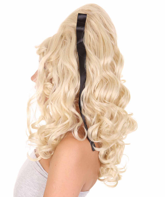 ヴィクトリアン マリーアントワネット ブロンドウィッグ H-4526 歴史的ウィッグ