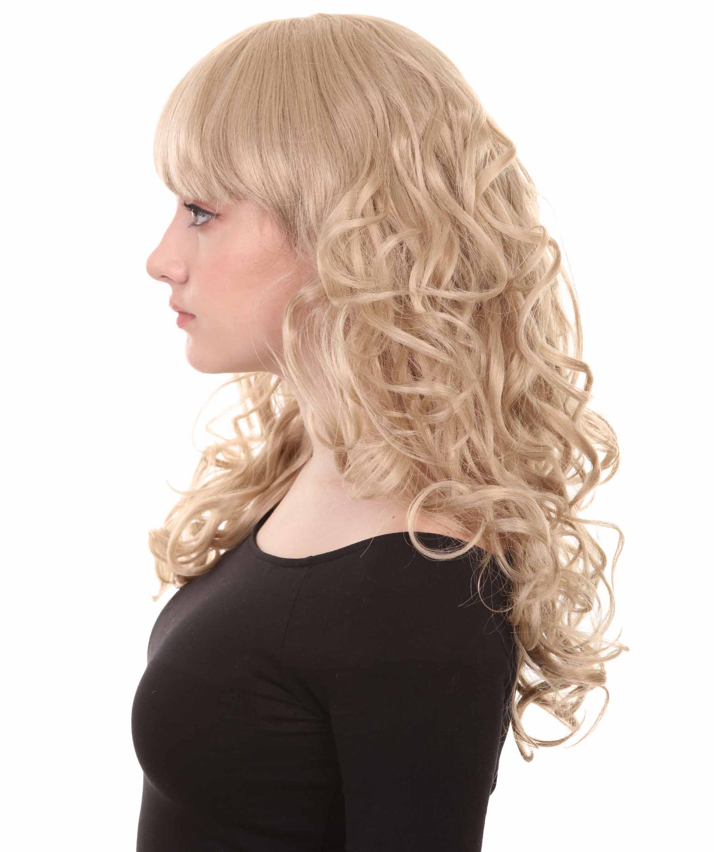 Wigs2you ハロウィン パーティー プレミアム H-834 バットマン 女性ジョーカー ウィッグ ダークブロンド カラー