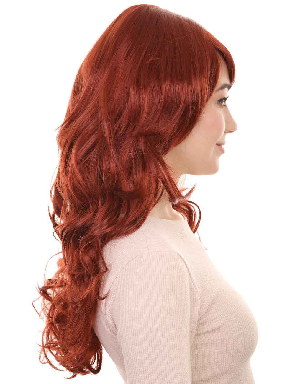 Wigs2you ハロウィン パーティー プレミアム レディース H-687 オーバーン ボムシェル ウィッグ