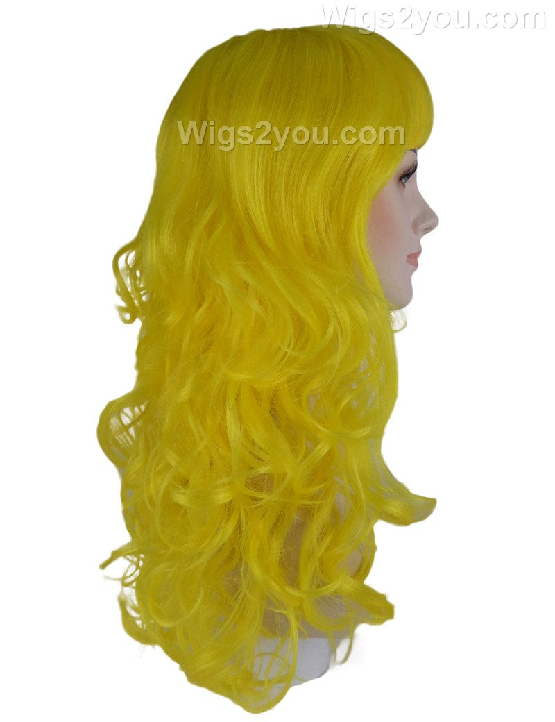 Wigs2you ハロウィン パーティー プレミアム H-815 バットマン 女性ジョーカー ウィッグ イエロー色