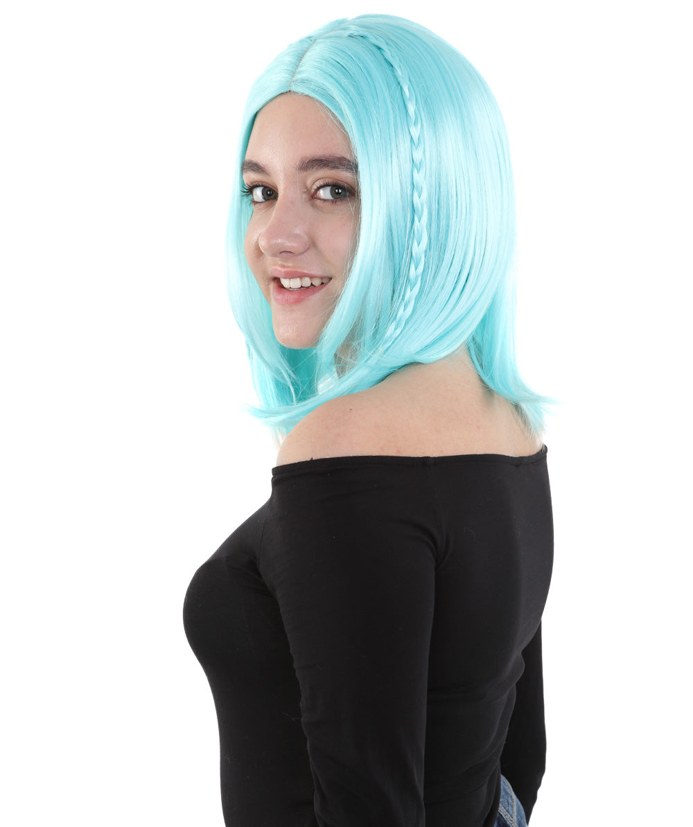 Wigs2you ハロウィンパーティープレミアム レディース H-898 スワンプクイーンウィッグ ブルーレイク色