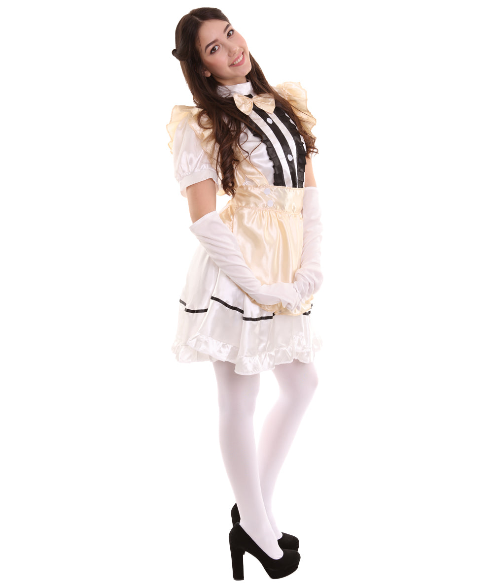 女性用 JCO-326_4 アニメ コスプレ フレンチメイド ファンシー ドレス コッパー コスプレ コスチューム